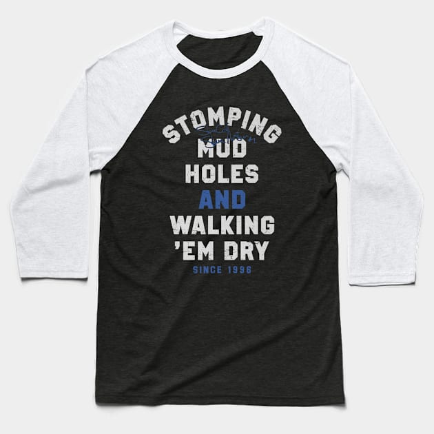 Stone Cold Steve Austin Stomping Mud Holes Baseball T-Shirt by MunMun_Design